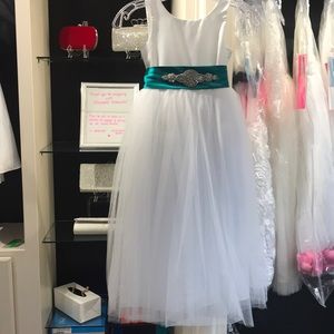 Rosebuds Flower Girl or First Communion Dress